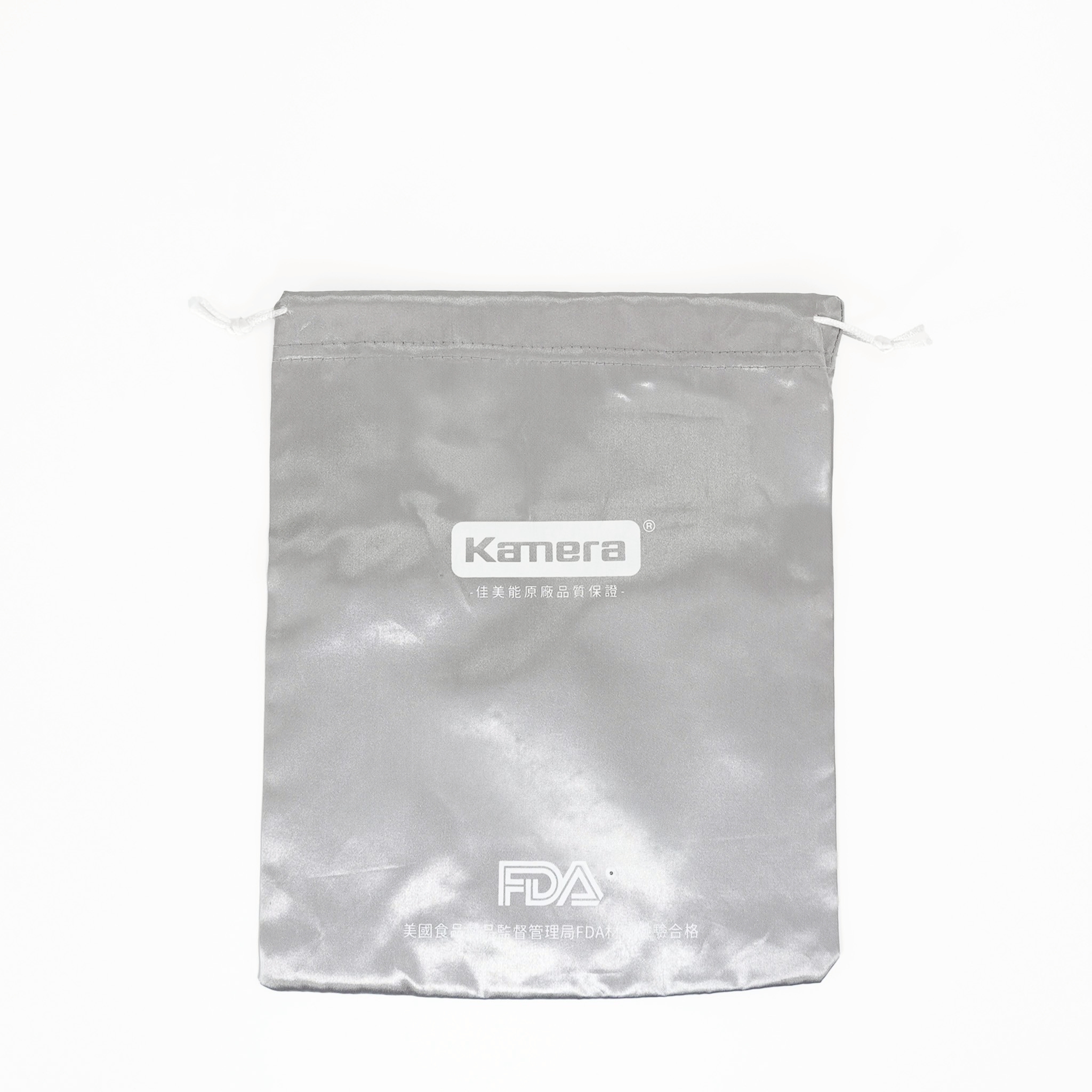 FDA銀色束口袋