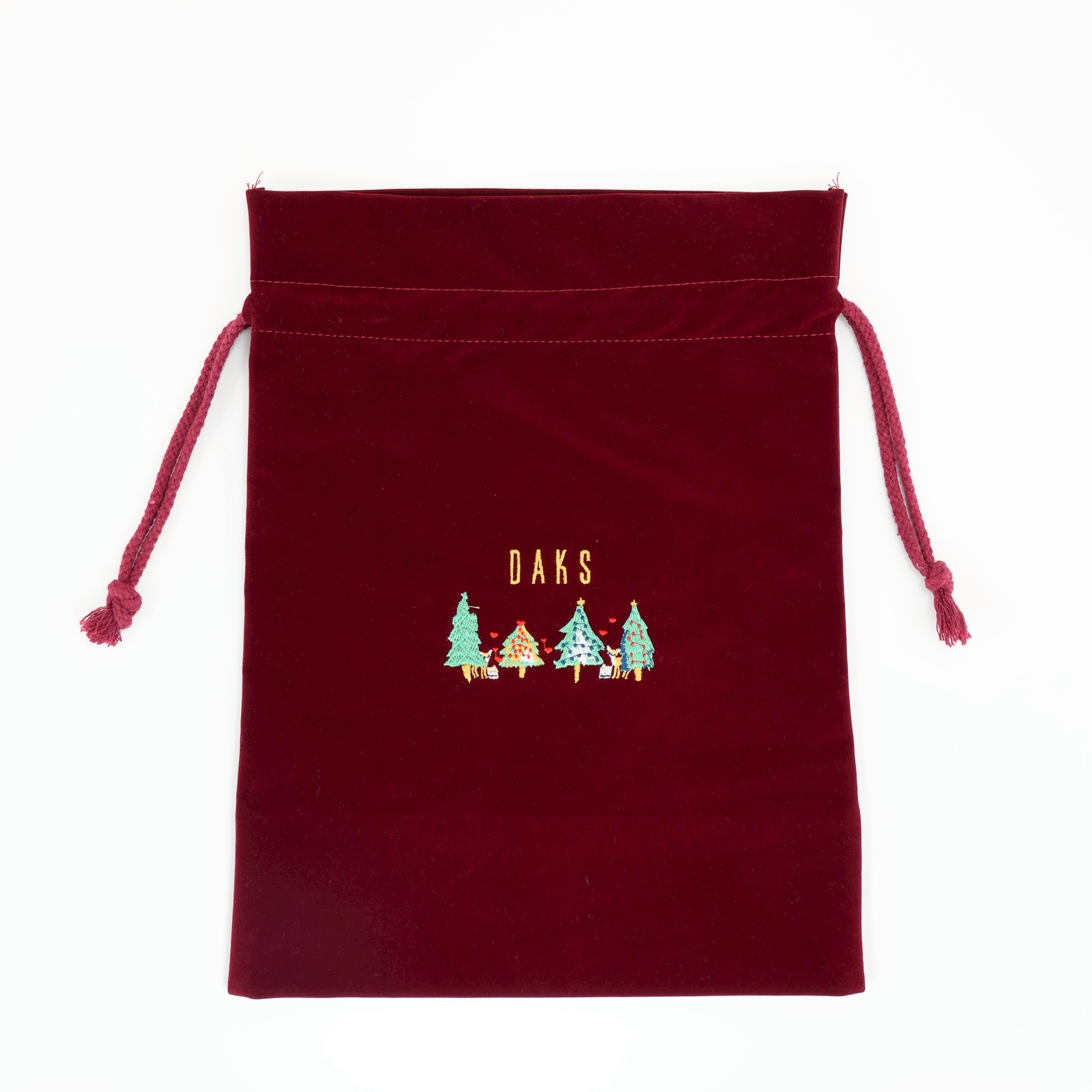 DAKS聖誕節-束口袋