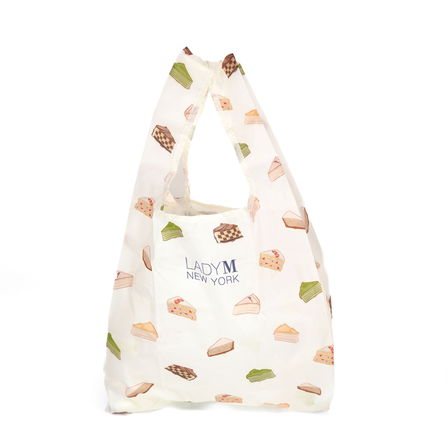 LADY M 蛋糕插畫折疊袋