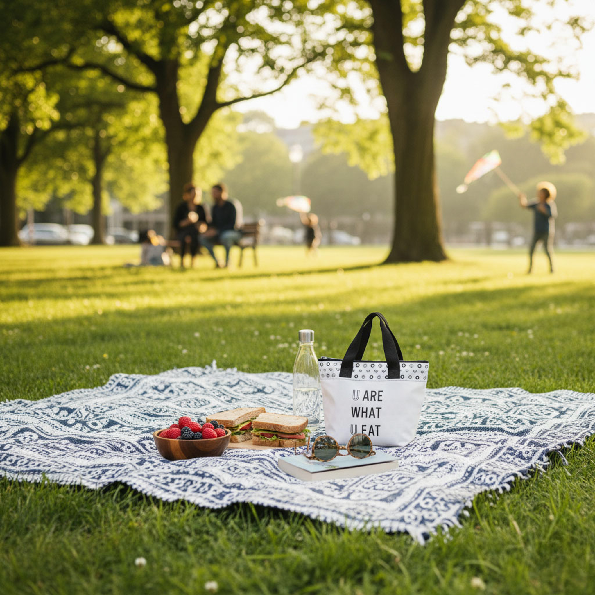 LOUU 幾何黑白保冷袋