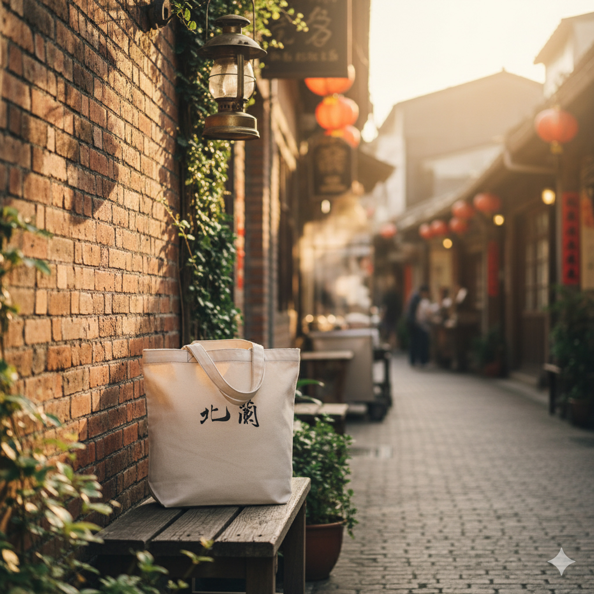 北蘭帆布托特袋