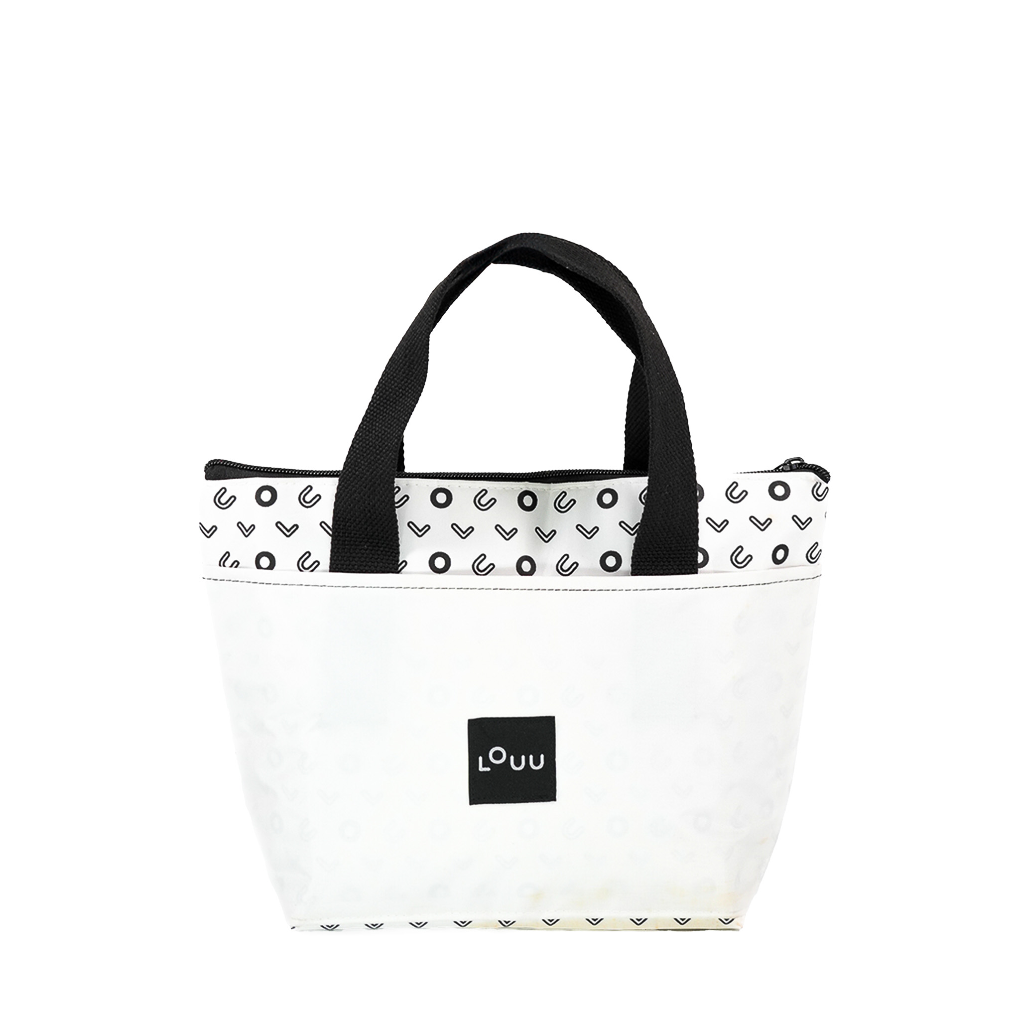 LOUU 幾何黑白保冷袋