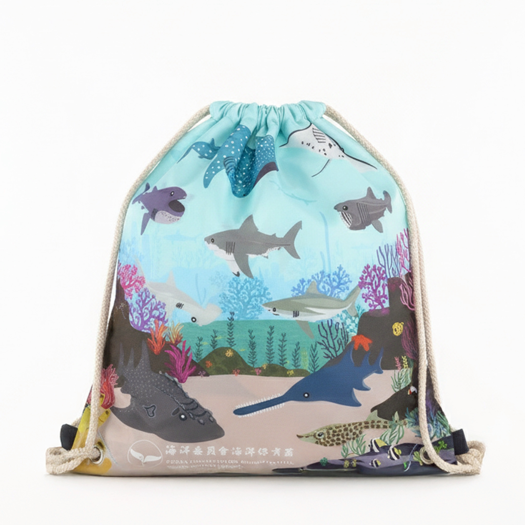 海洋委員會海洋保育署-束口後背袋