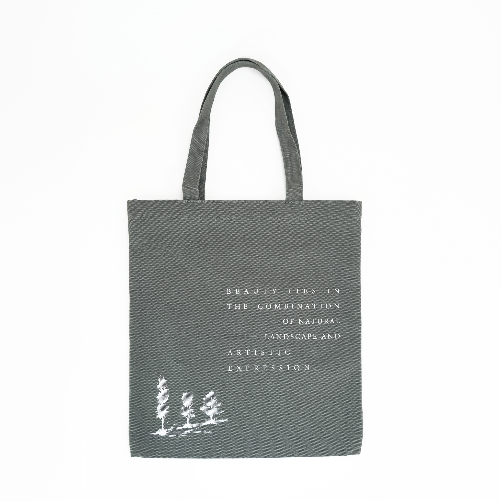 極簡文字帆布袋