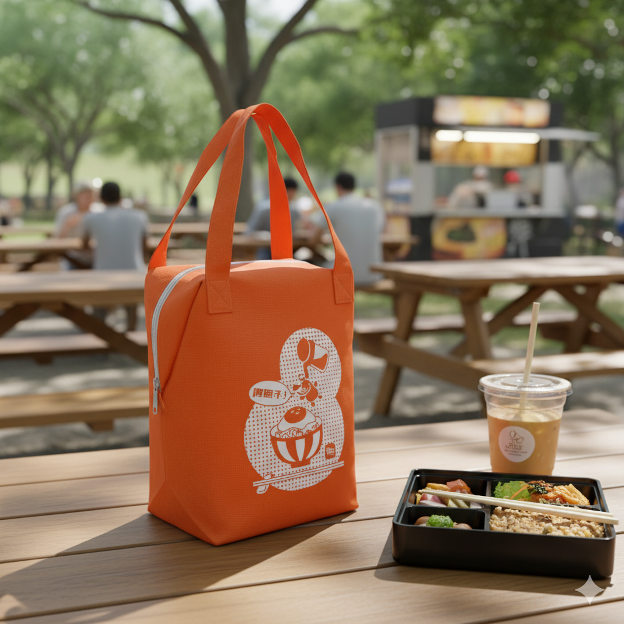 巷弄 拉鍊保冷袋