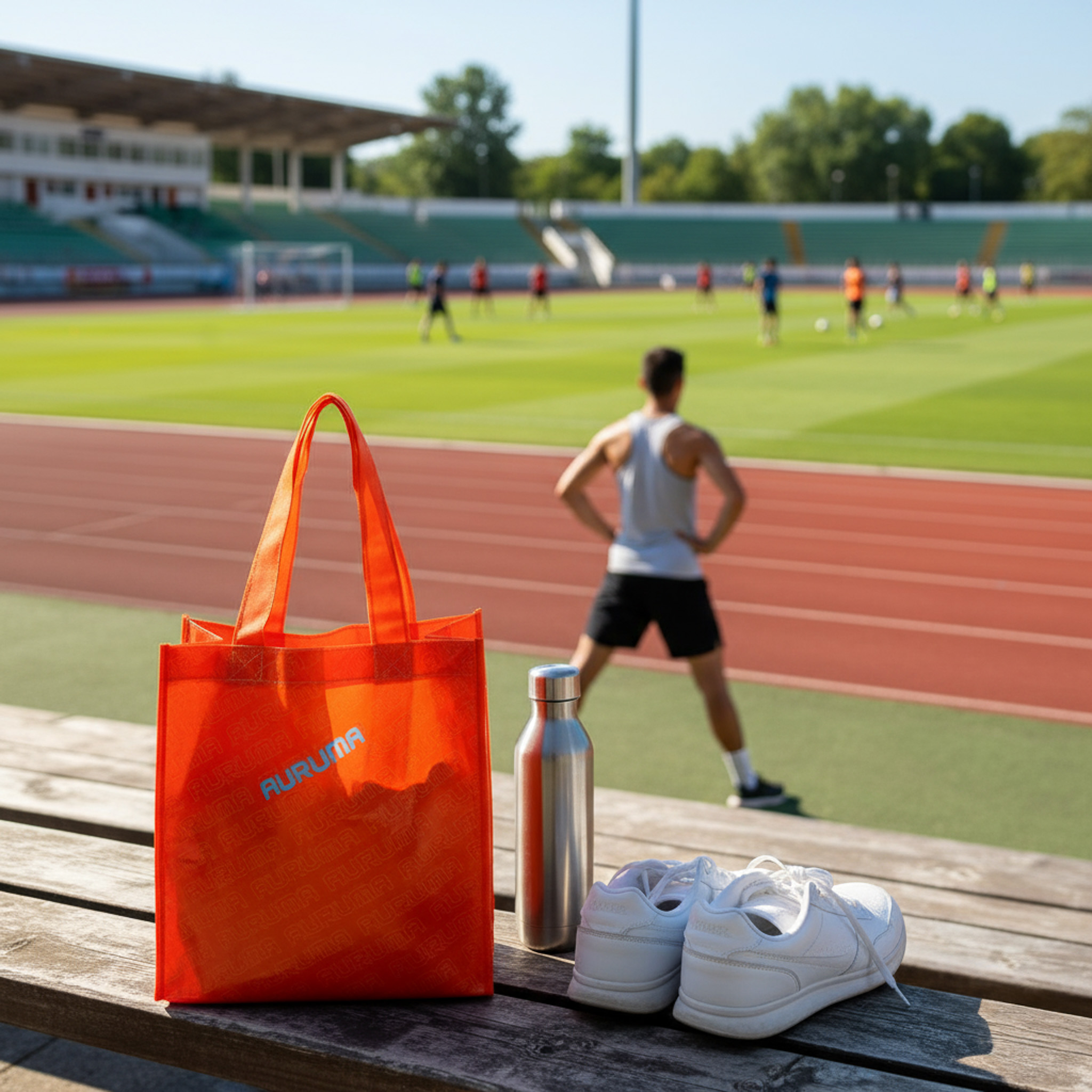 AURUMA 不織布覆膜立體袋