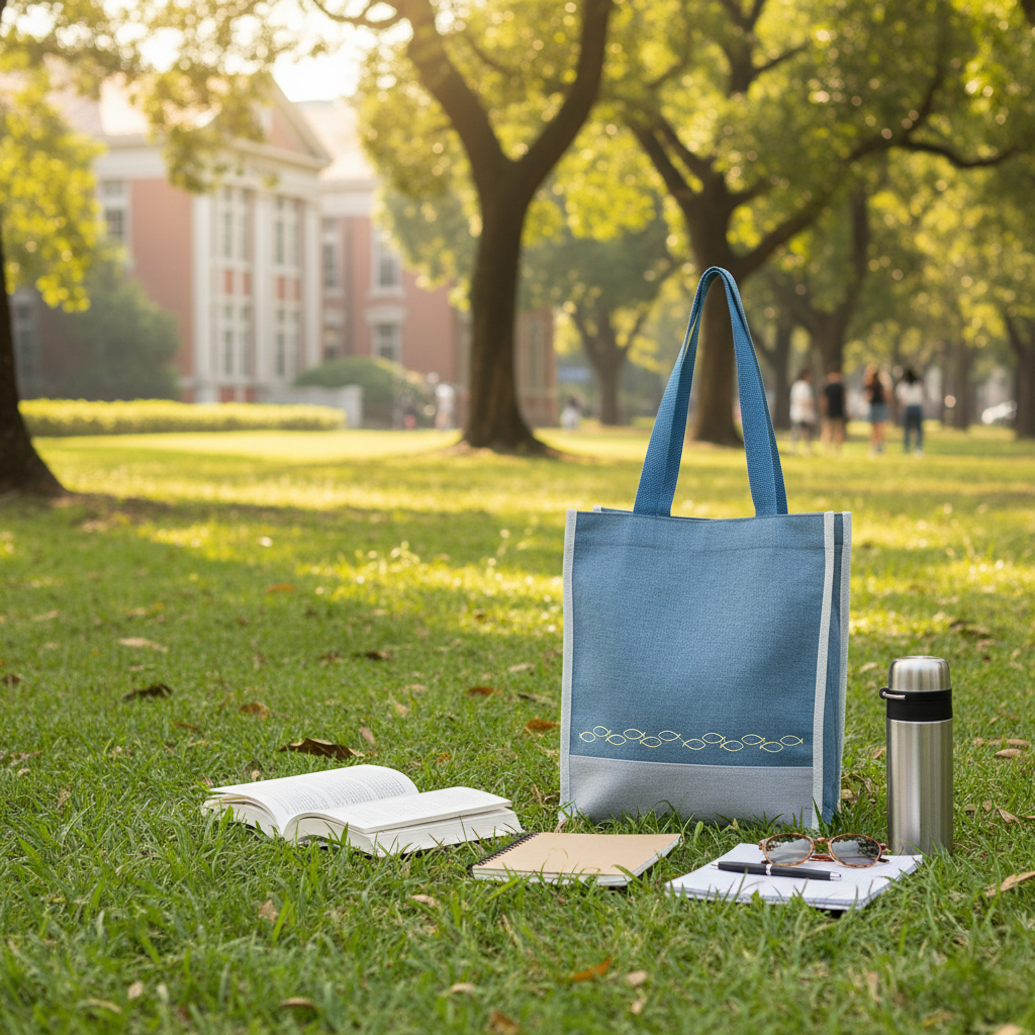 雙色拼接立體提袋