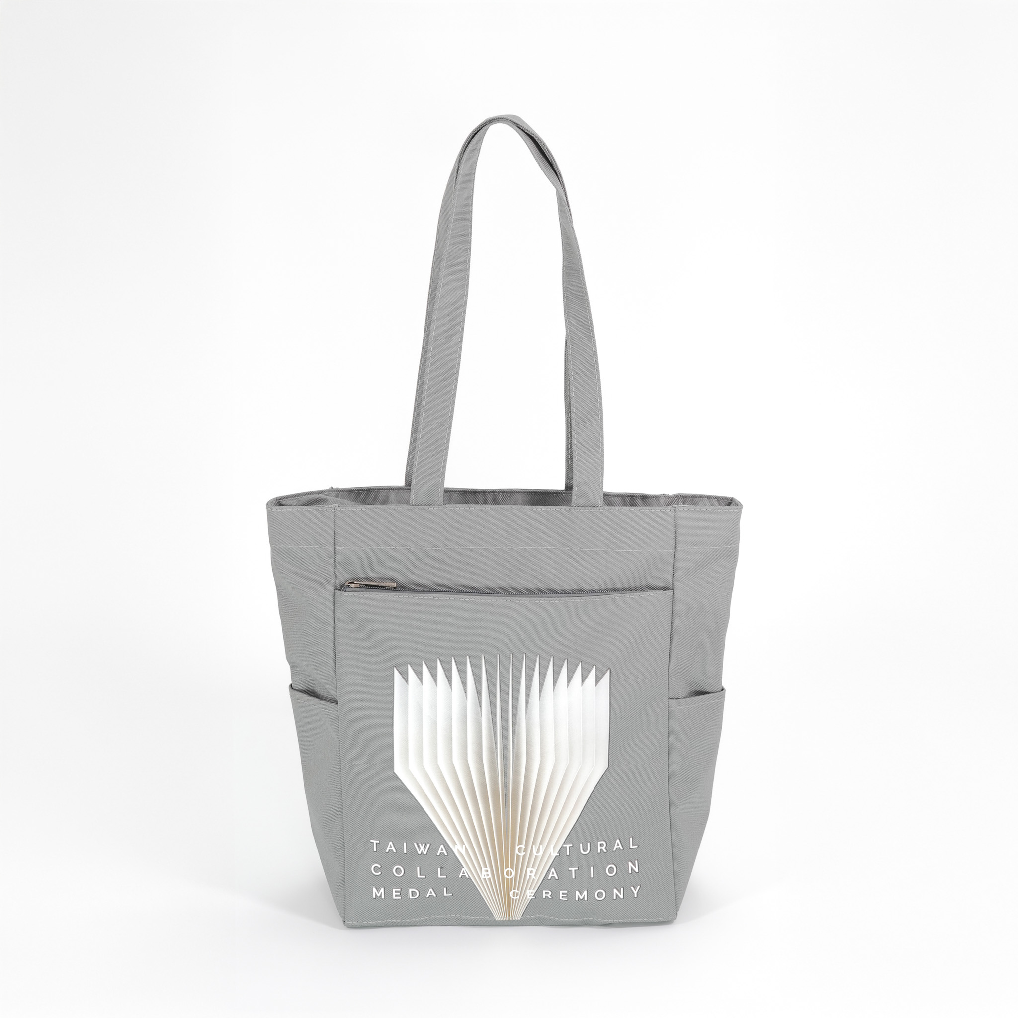灰色文化典禮多功能提袋