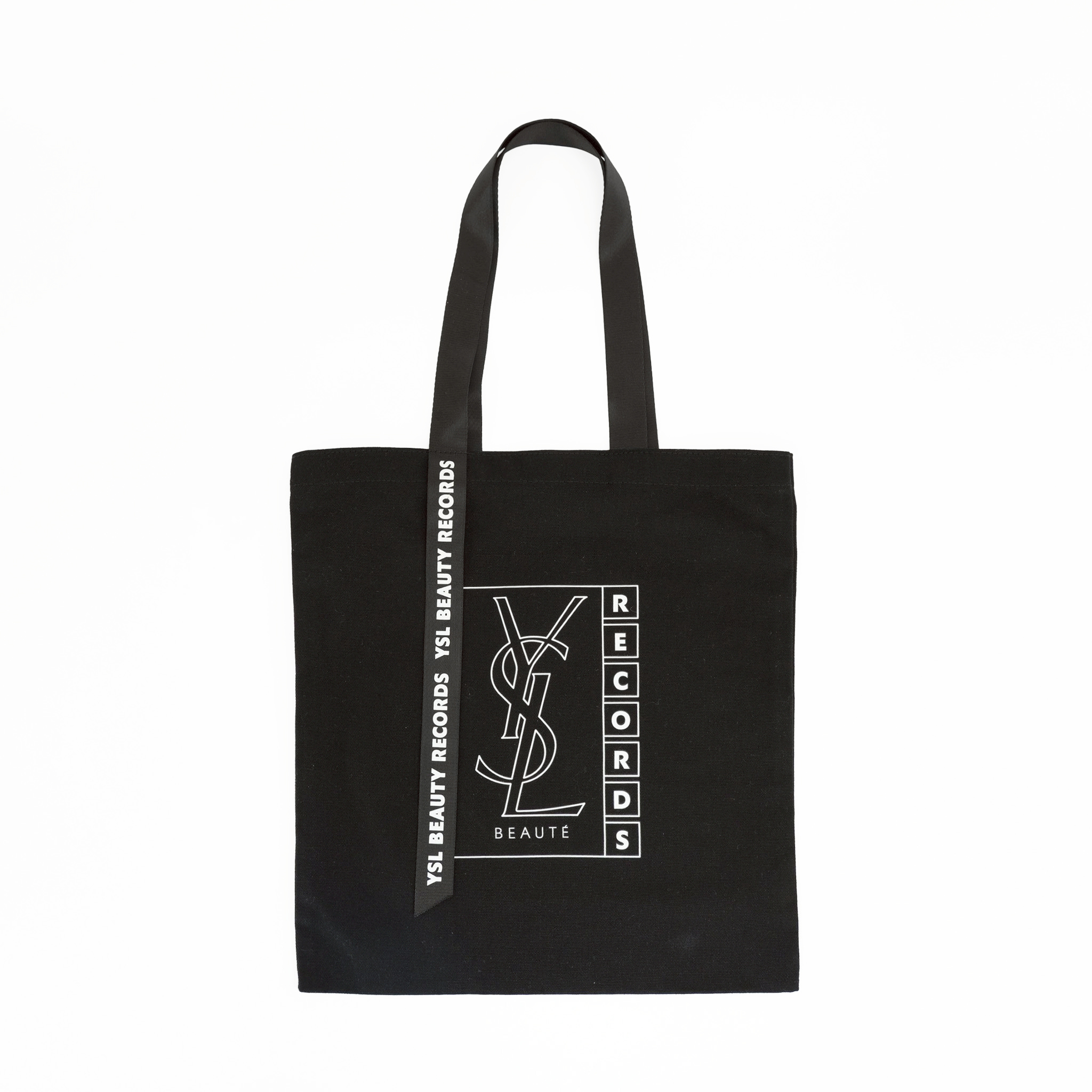 YSL BEAUTY RECORDS 黑色帆布袋