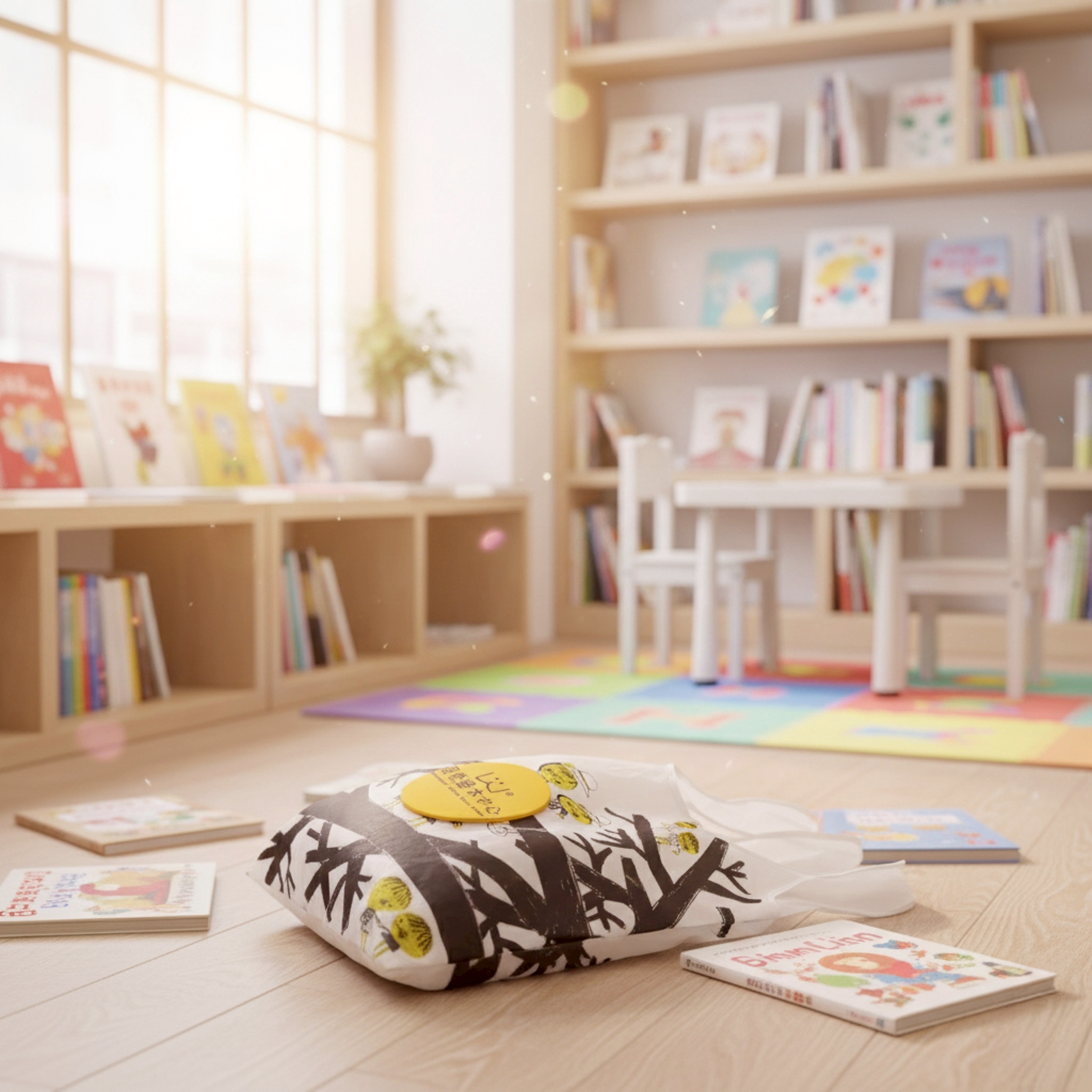 國際繪本中心-摺疊收納袋