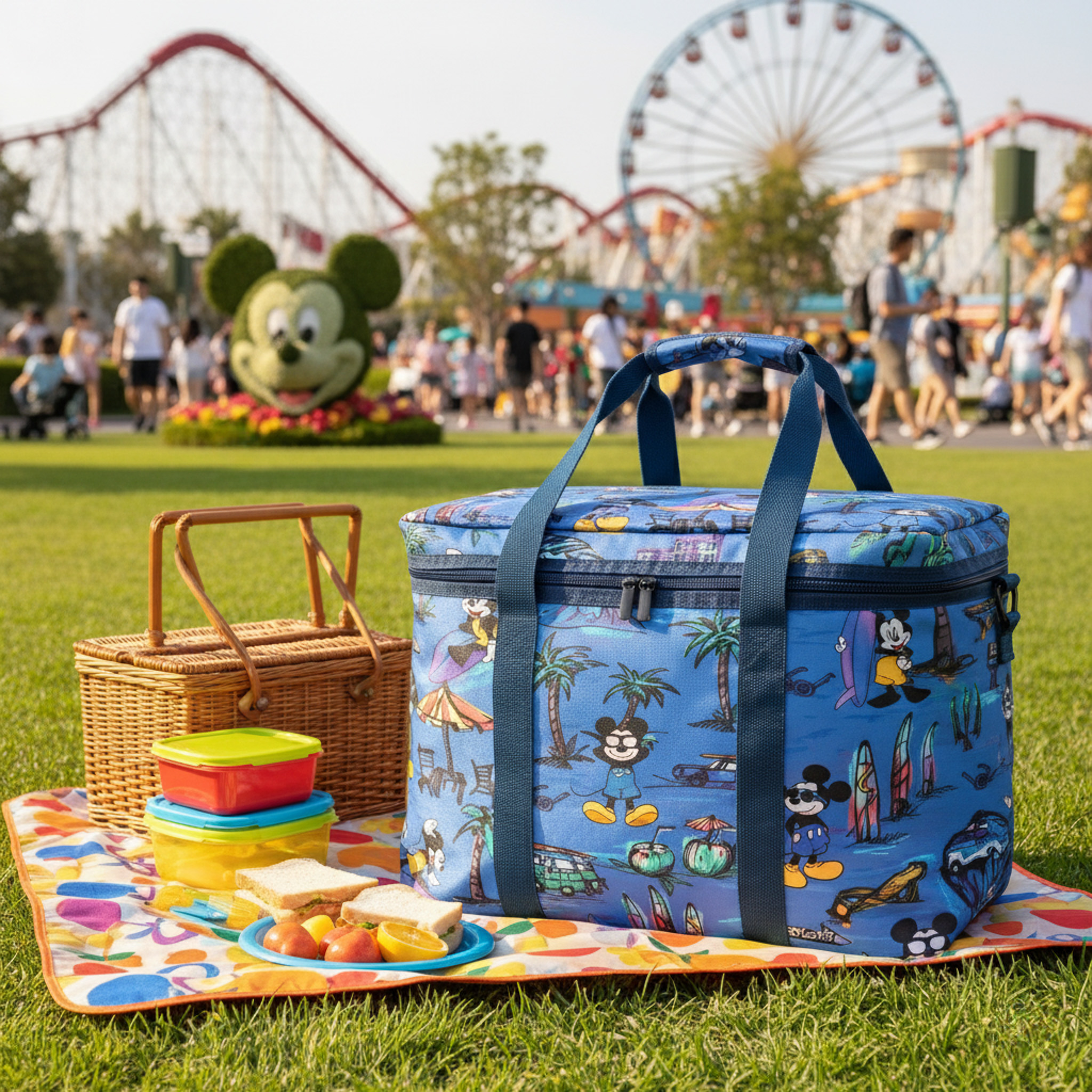 Disney迪士尼保冷袋（藍）