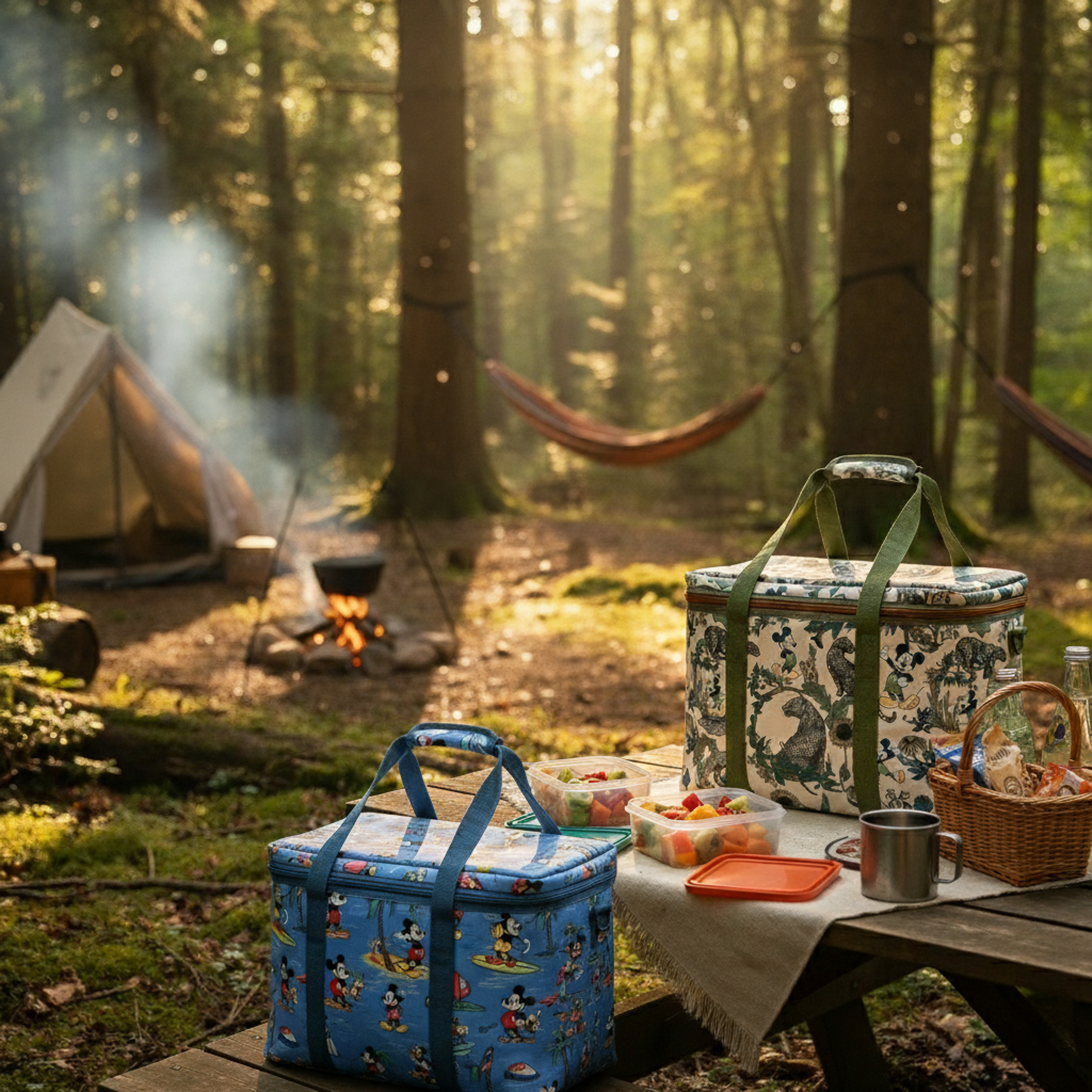 Disney迪士尼保冷袋（白）