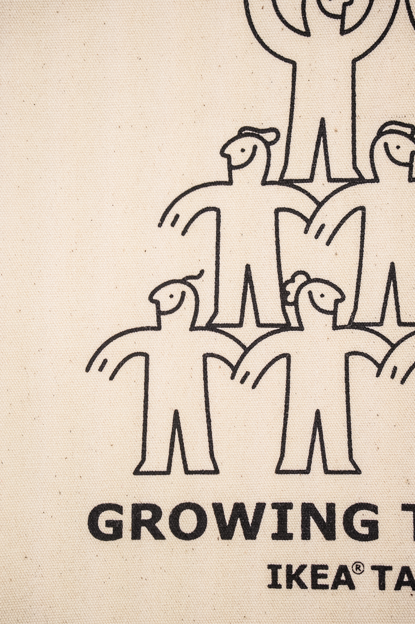 IKEA 台灣 20 週年紀念帆布提袋